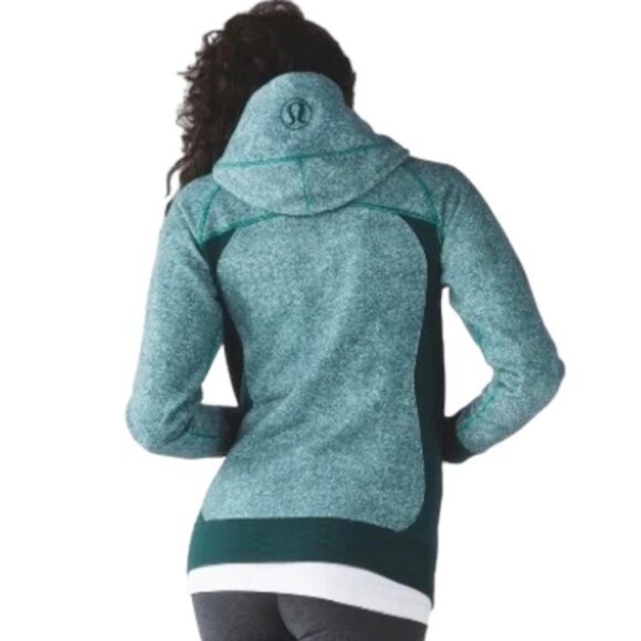 Scuba Hoodie III Rio Mist Sea Mist Deep Green size 4 - Picture 1 of 9